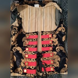 Damsel in this Dress Handmade Steel Bone Corset